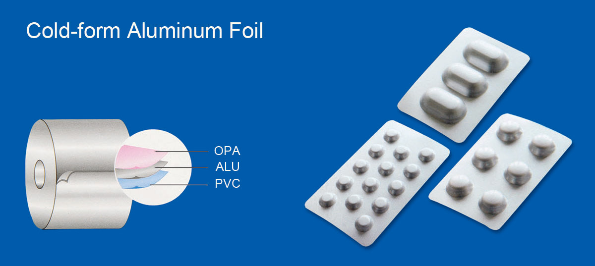 Alu-Alu Foil / Aluminium Cold Forming Blister Foil - FlexiPack