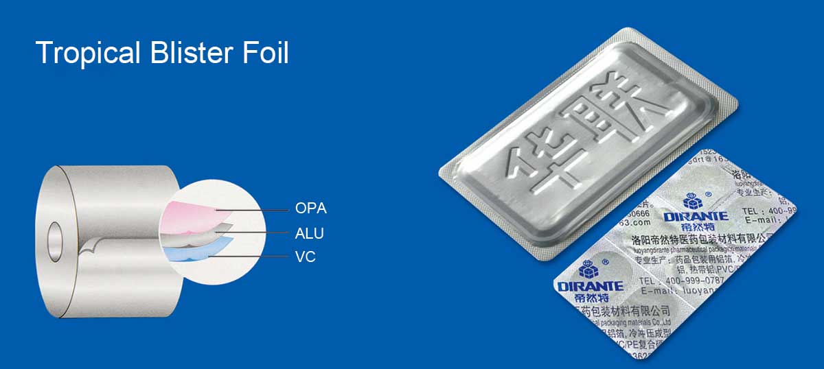 Tropical Blister Foil Structure